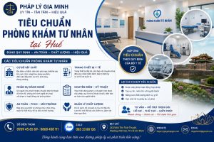 Tiêu chuẩn phòng khám tư nhân tại Huế