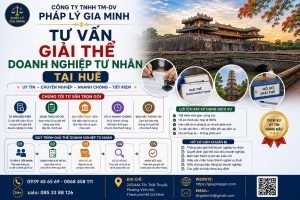 Tư vấn giải thể doanh nghiệp tư nhân tại Huế