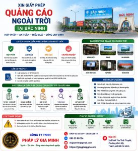Xin giấy phép quảng cáo ngoài trời tại Bắc Ninh