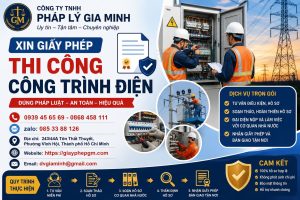 Xin giấy phép thi công công trình điện