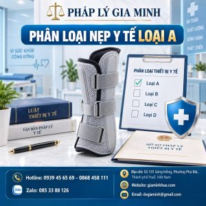 Phân loại nẹp y tế loại A