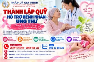 Thành lập quỹ hỗ trợ bệnh nhân ung thư