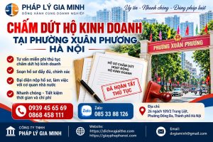 Chấm dứt hộ kinh doanh tại phường Xuân Phương Hà Nội