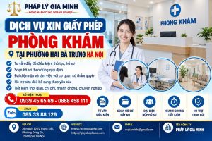 Dịch vụ xin giấy phép phòng khám tại phường Hai Bà Trưng Hà Nội