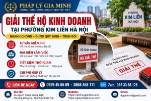 Giải thể hộ kinh doanh tại phường Kim Liên Hà Nội